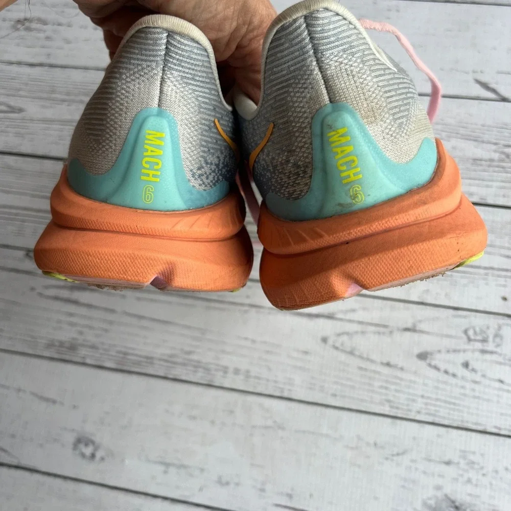 HOKA One One W Mach 6 Women's Running‎ Jogging Walking Athletic Shoes Size 7